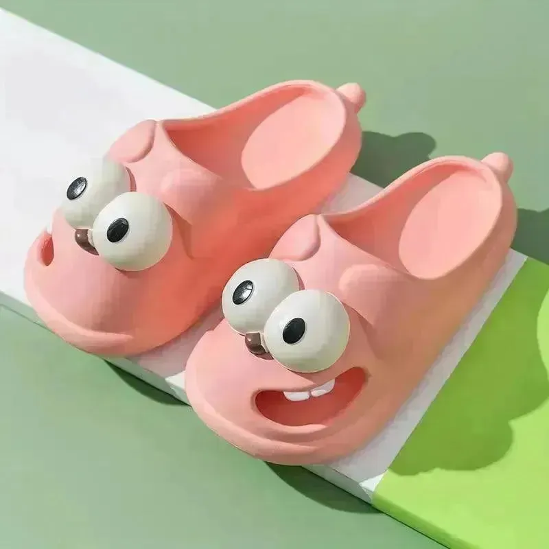 Adorable Kissing Cartoon Fashion Slides