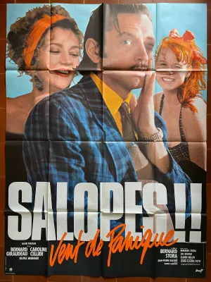 Affiche  VENT DE PANIQUE Bernard STORA Bernard GIRAUDEAU 120x160cm