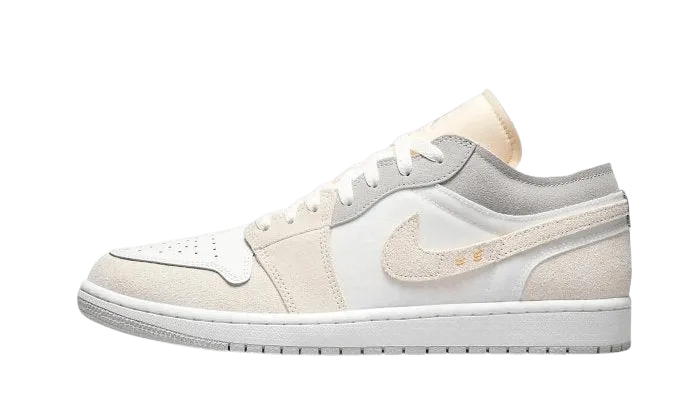 Air Jordan 1 Low Inside Out Cream White Light Grey