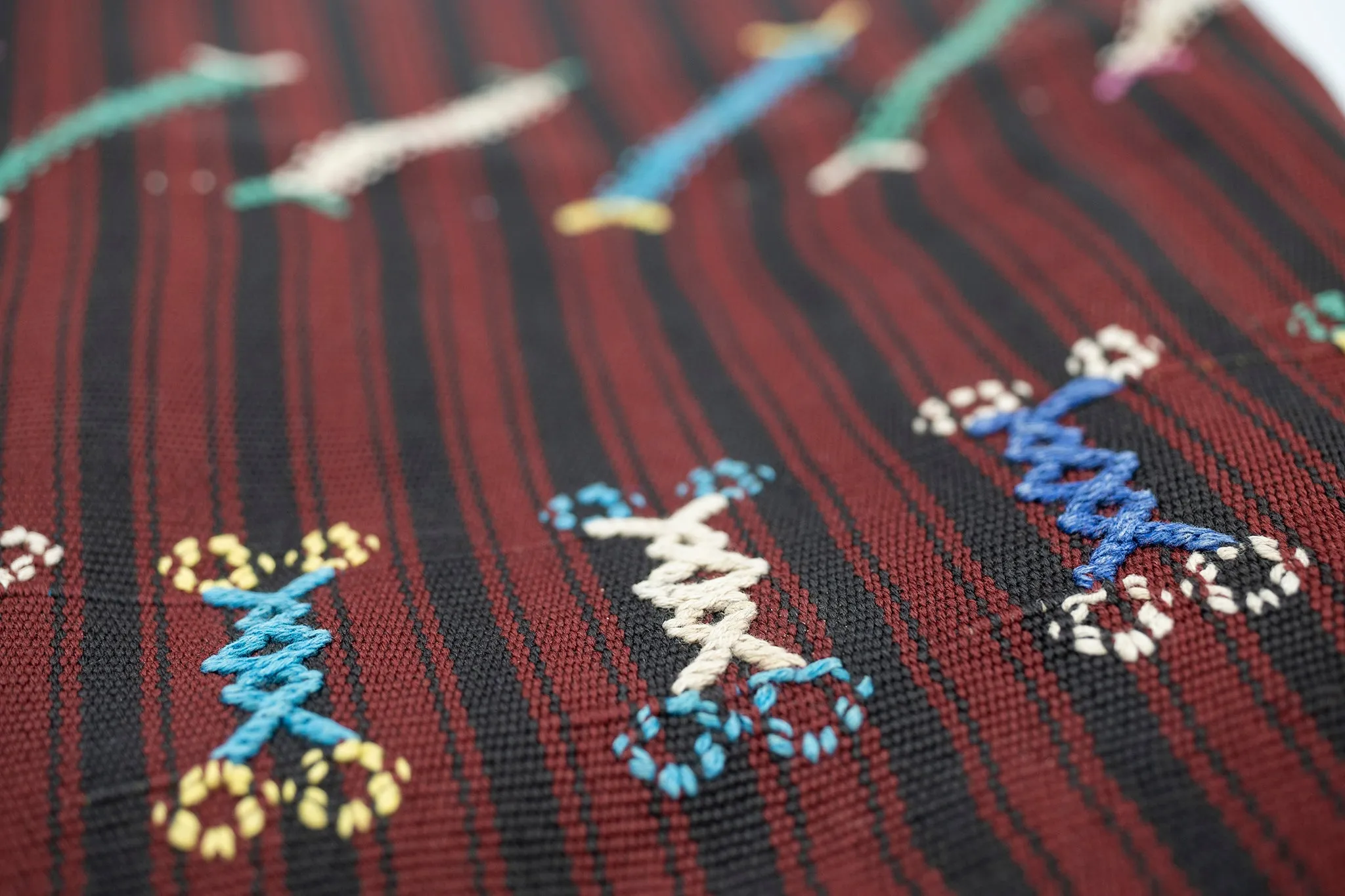 Antigua Embroidered Table Runner