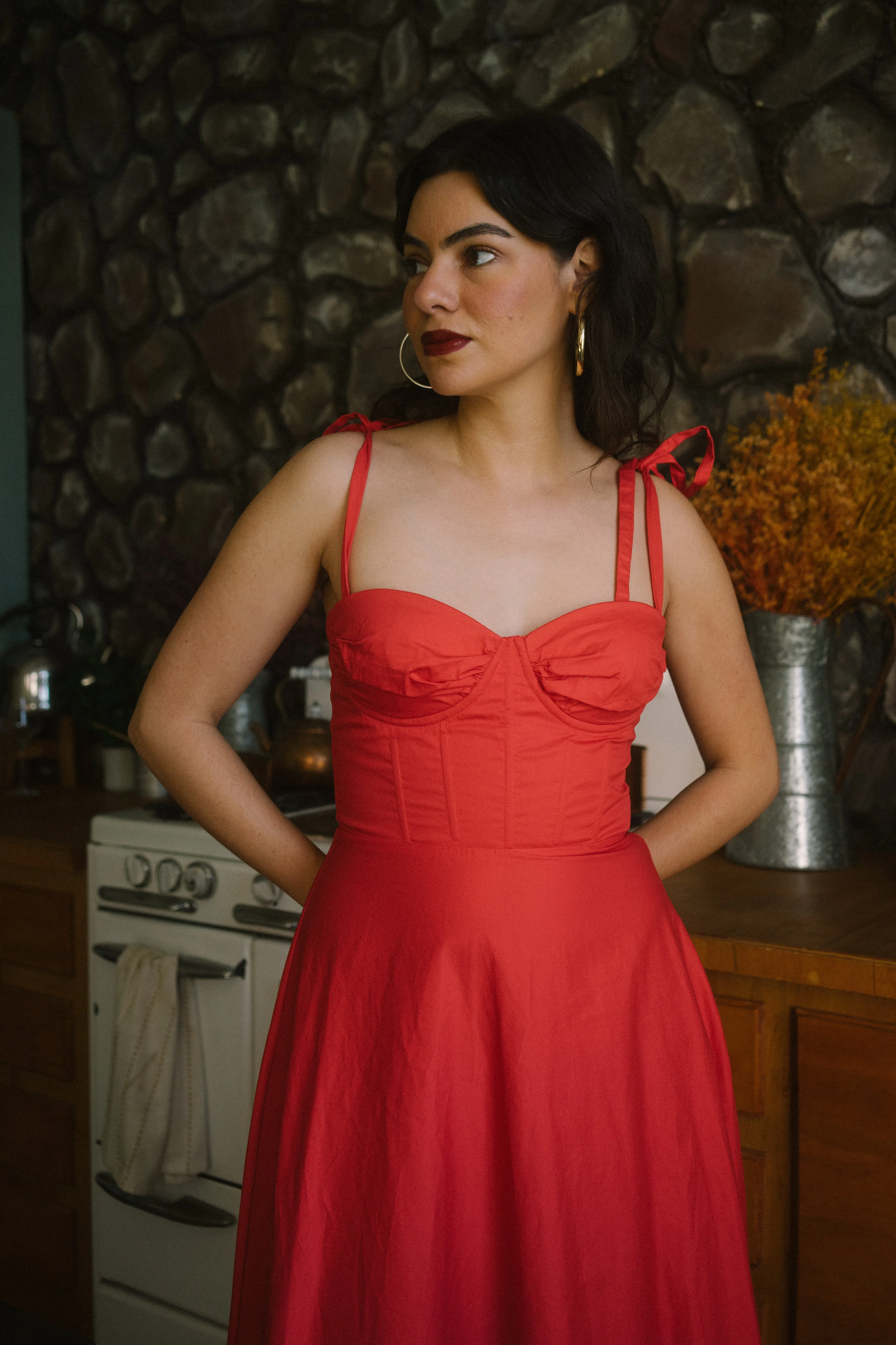 Antoinette Dress in Rose