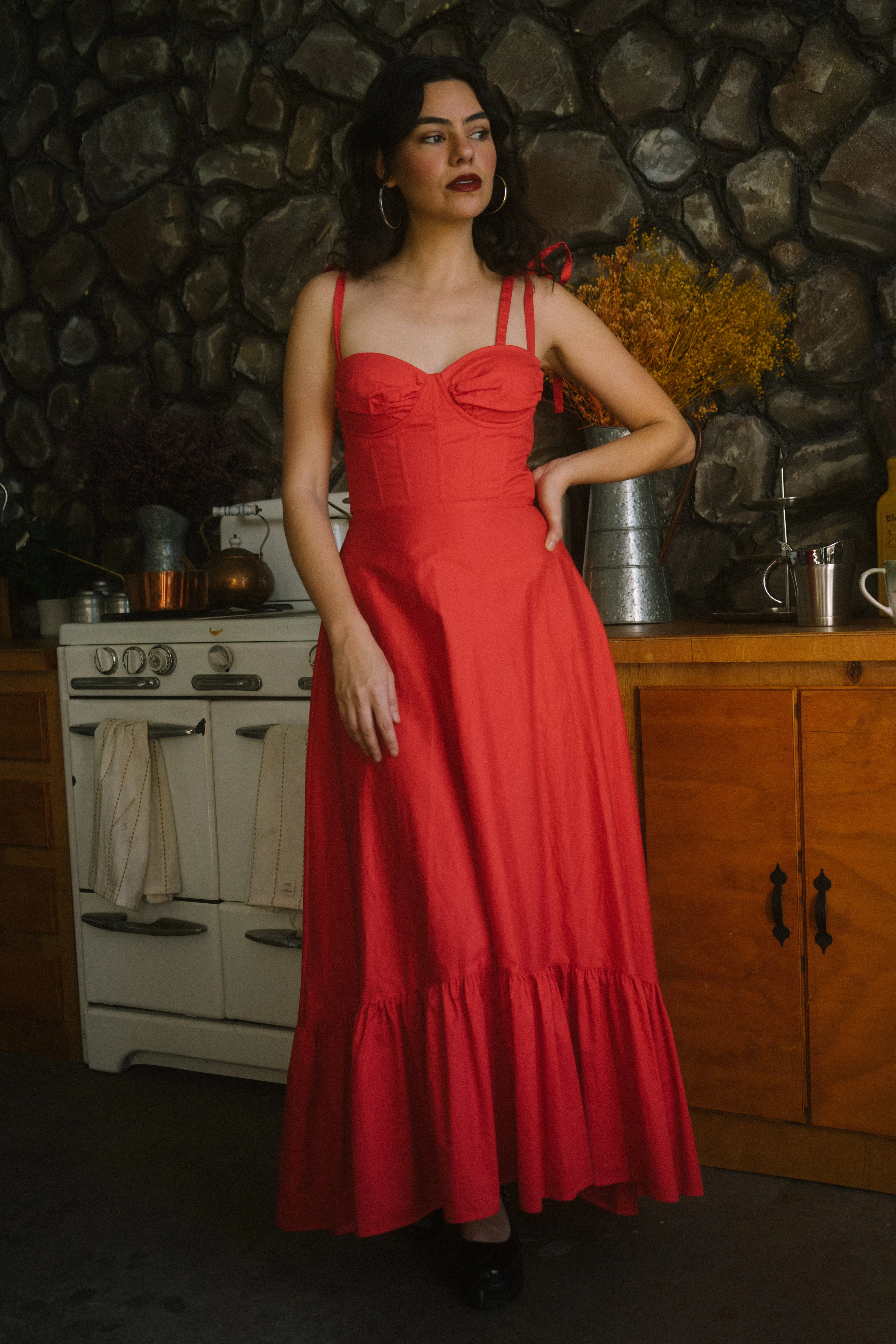 Antoinette Dress in Rose