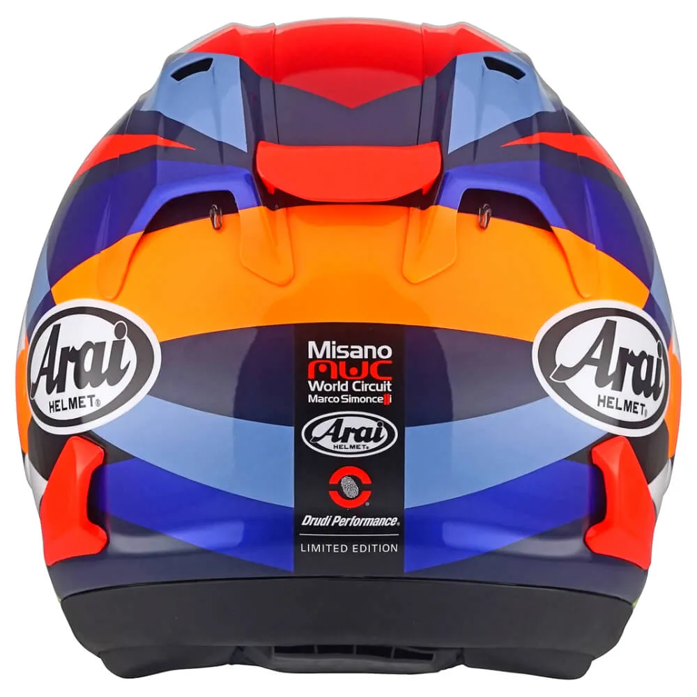 Arai RX-7V Evo Helmet Misano