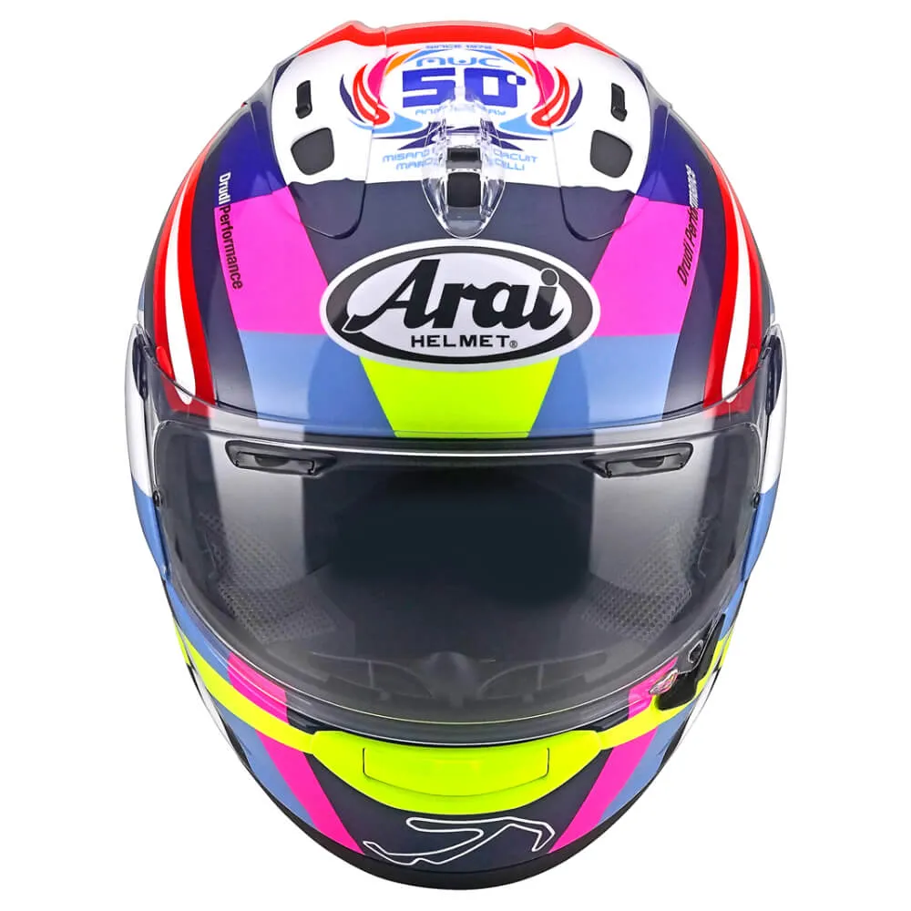 Arai RX-7V Evo Helmet Misano