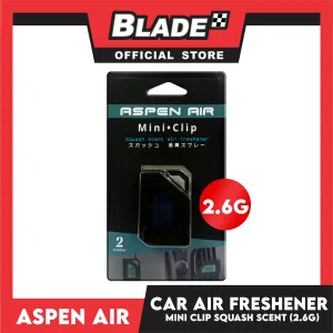 Aspen Air Mini Clip Air Freshener (Squash) 2.6g