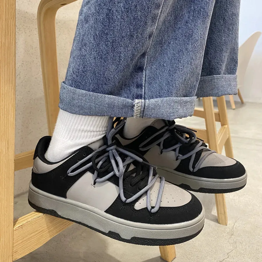 Autumn Love Leather Sneakers