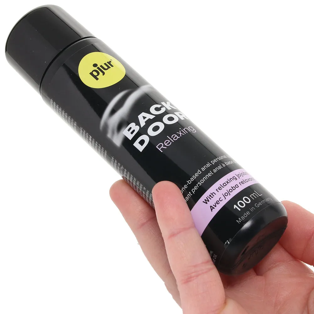 Back Door Silicone Based Anal Lubricant in 3.4oz/100ml