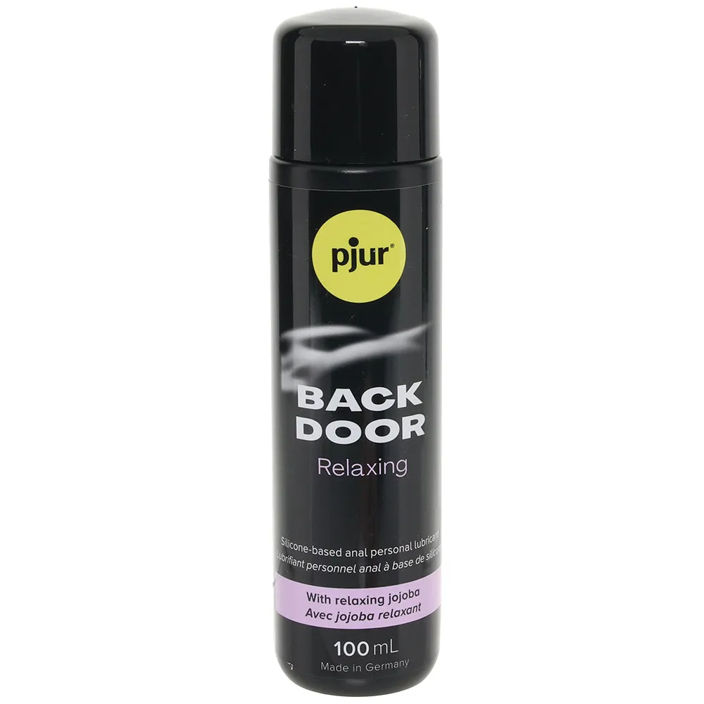 Back Door Silicone Based Anal Lubricant in 3.4oz/100ml