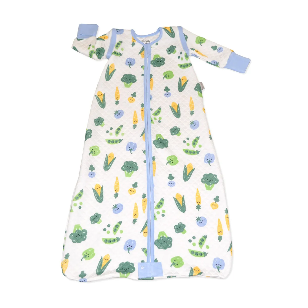 Bamboo Classic Sleeping Sack w/Detachable Sleeves 1 TOG(Farmers Market Print)