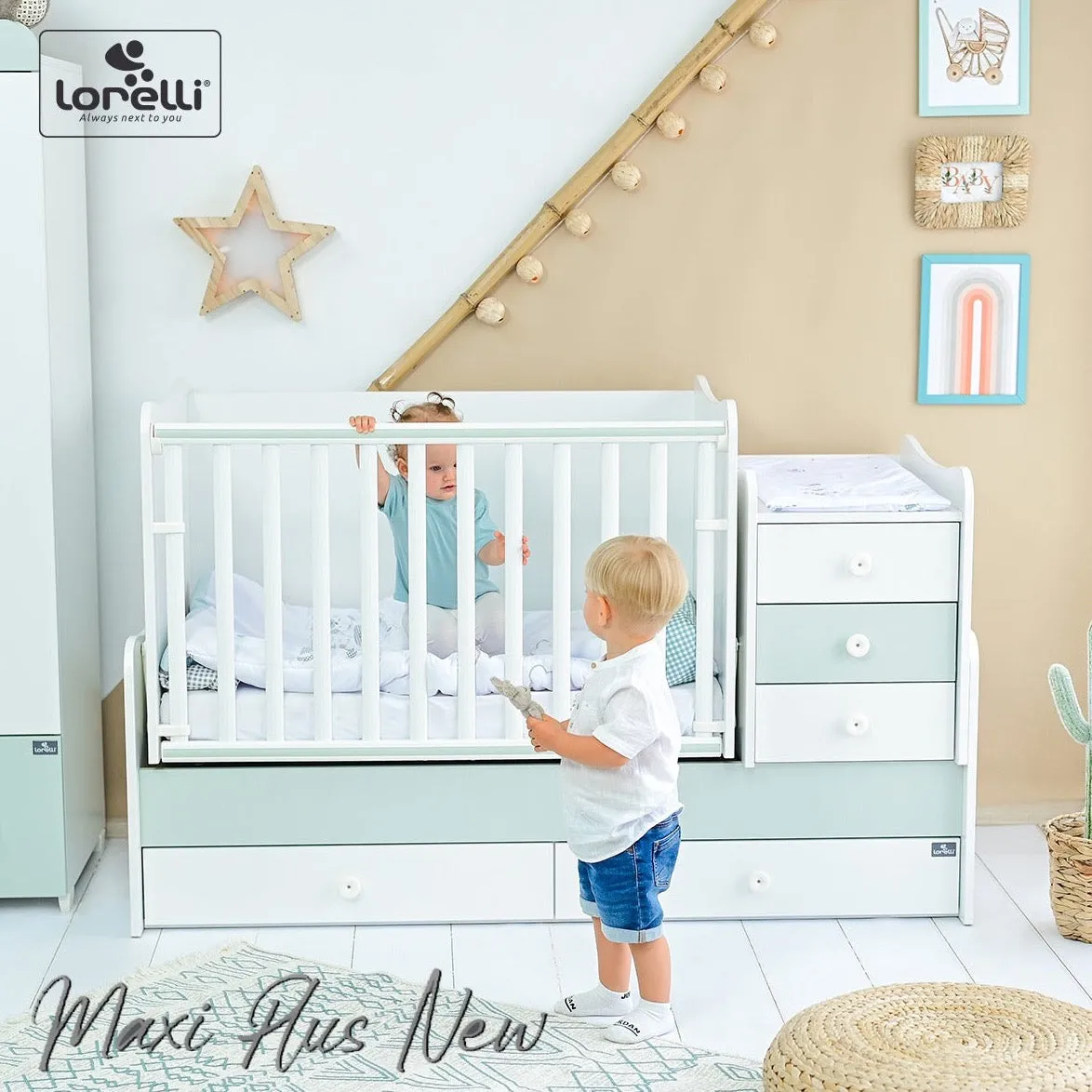 BED MAXI PLUS 70/160 TRIO