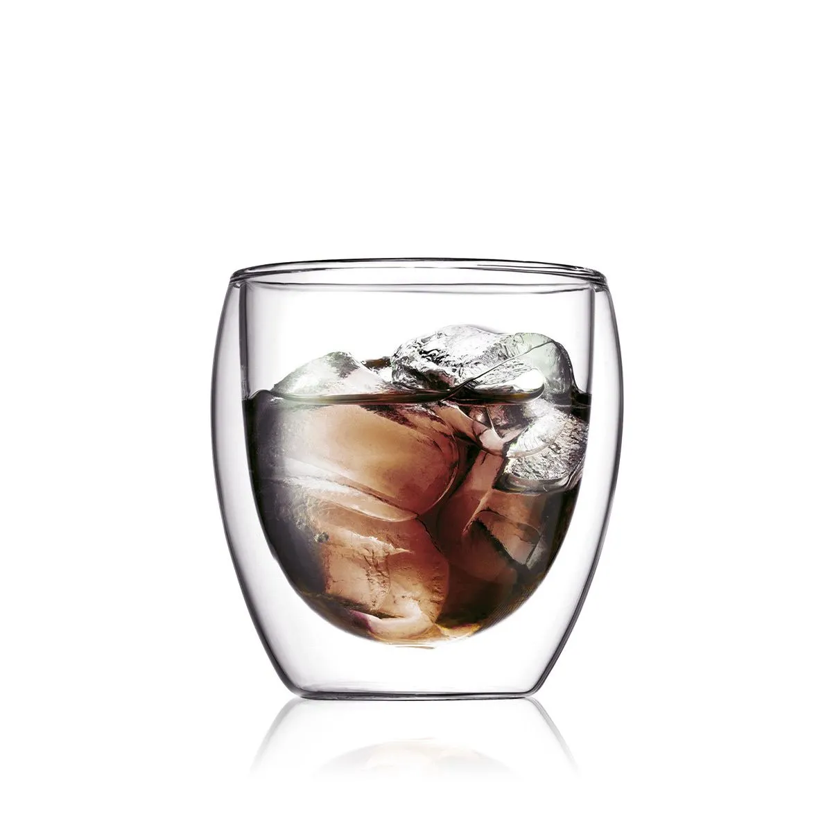 Bodum Pavina 2pc Glass set, Double Wall, Small 250ml