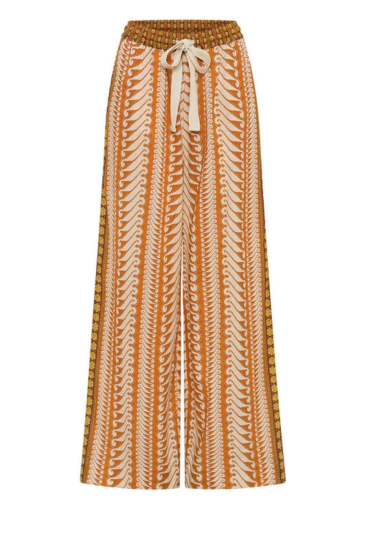 Bohemian Traders | Ripple elastic waist pant - Multi