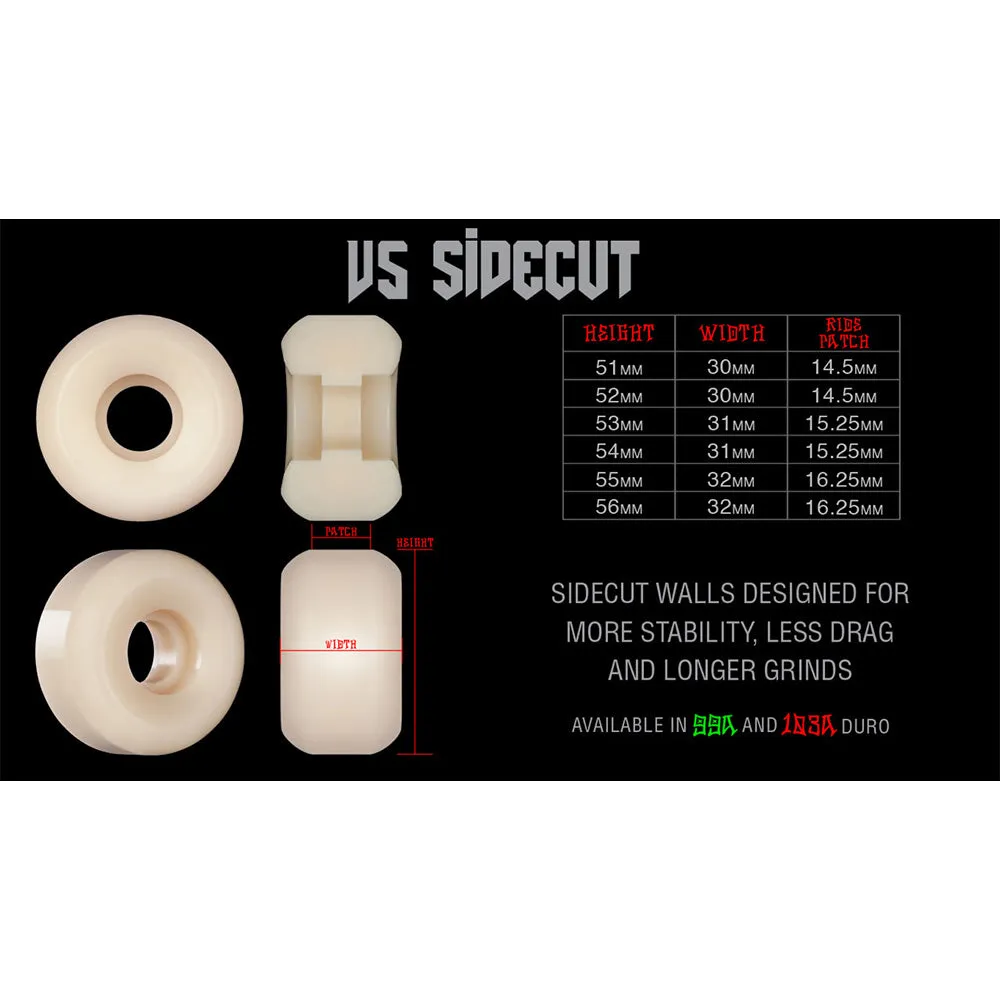 Bones - XF Timeless Machine 56MM 99A V5 Sidecut Skateboard Wheels