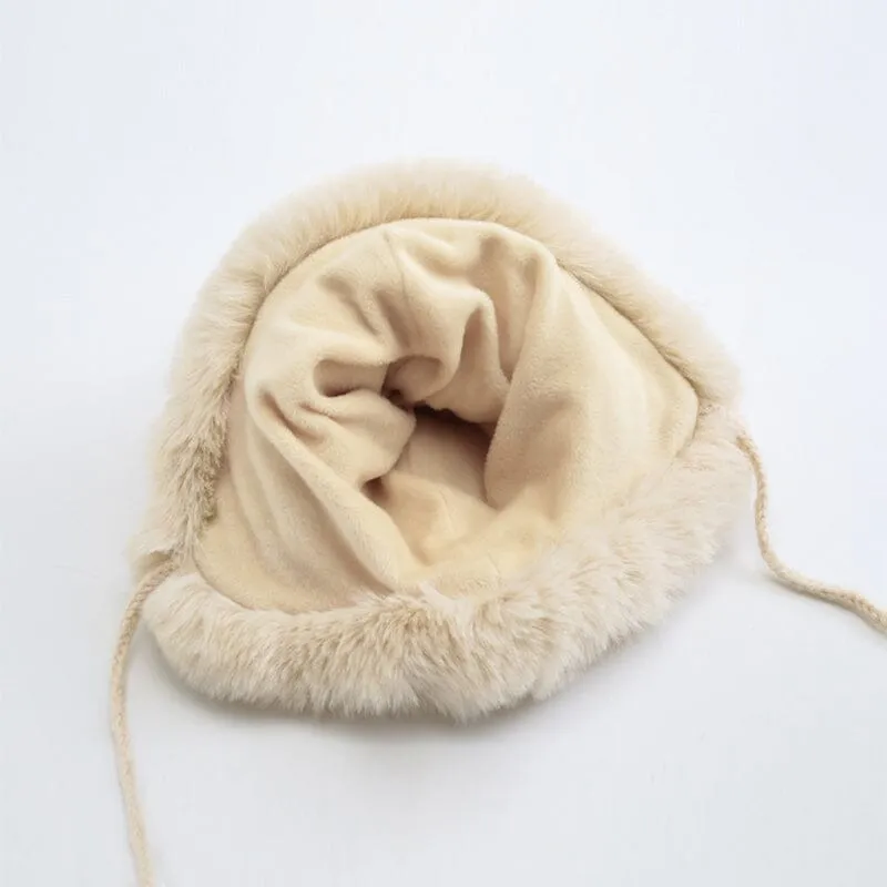Bonnet Pompon Doublure Polaire