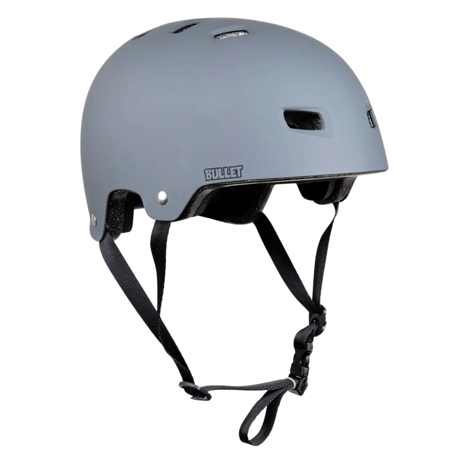 Bullet Deluxe Kids Youth Helmet - Matt Graphite