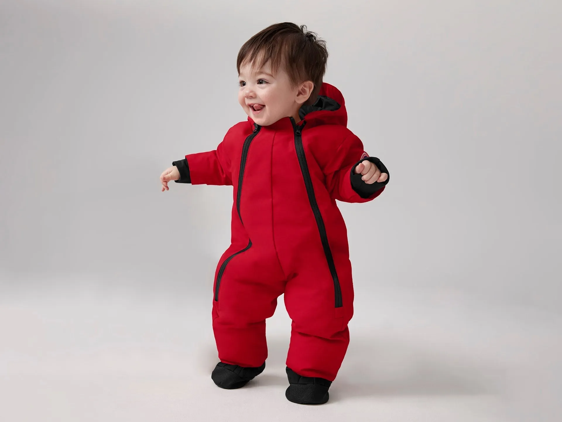 Canada Goose Baby Lamb Snowsuit - Fortune Red