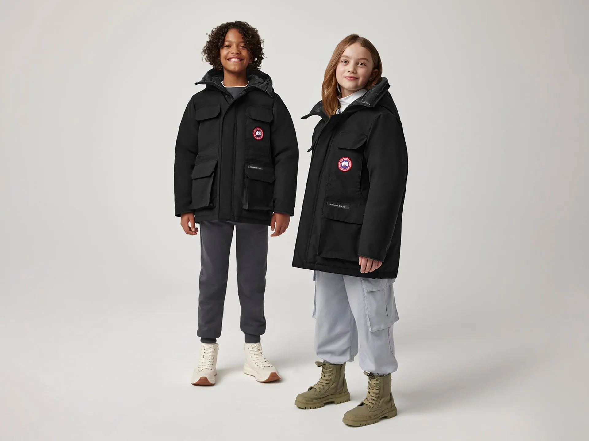 Canada Goose Youth Expedition Parka - Black