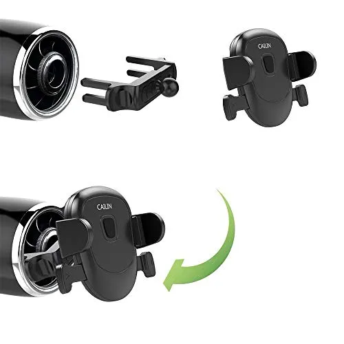 Car Phone Mount,Applicable Mercedes-Benz Mobile Phone Holder e c-Class gla200glc260c260e300a200l,Audi A3 Q2,Ford Mustang,Volkswagen Tiguan Mobile Phone Bracket (Black1)