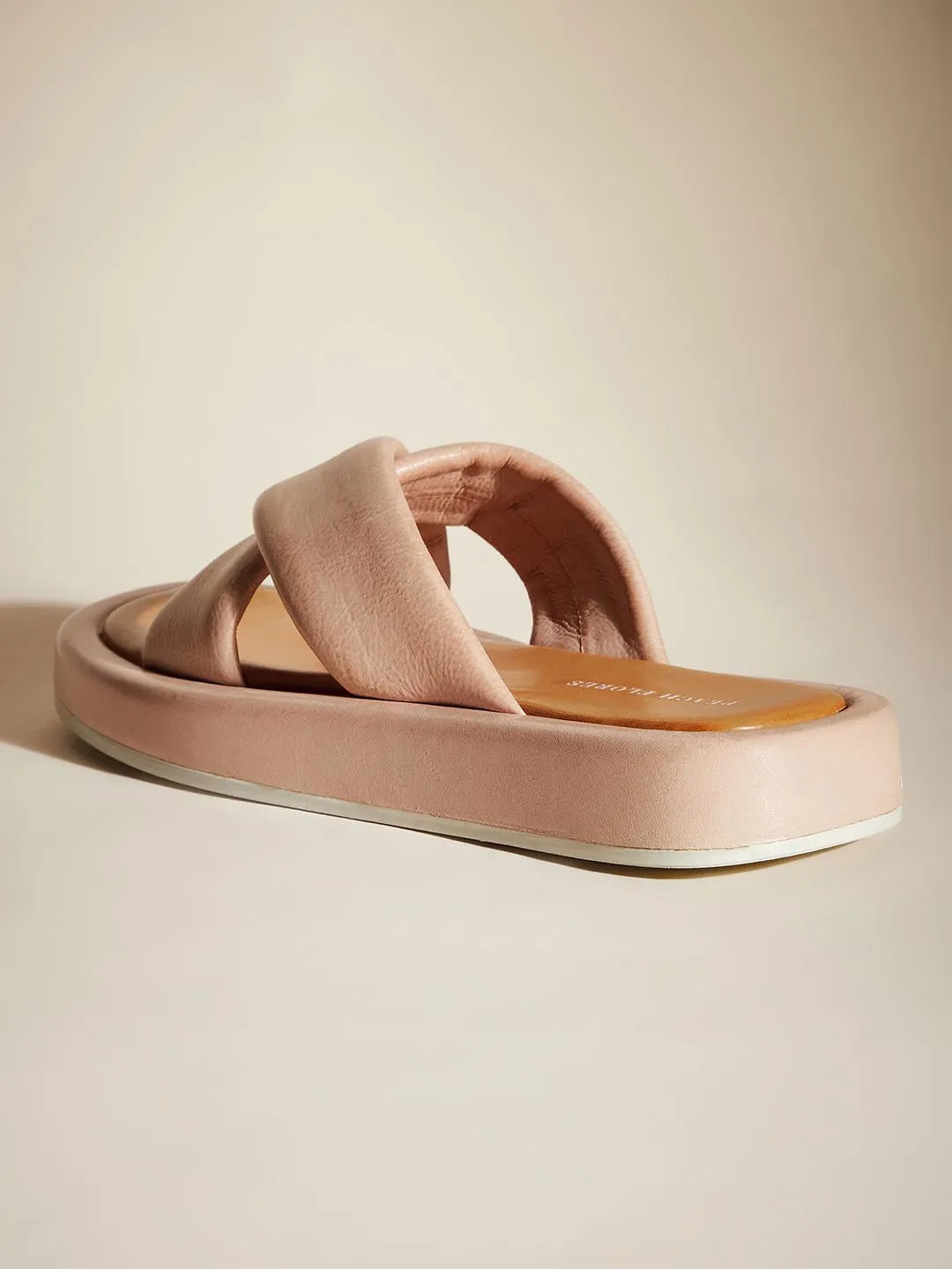 Catherine Leather Slides
