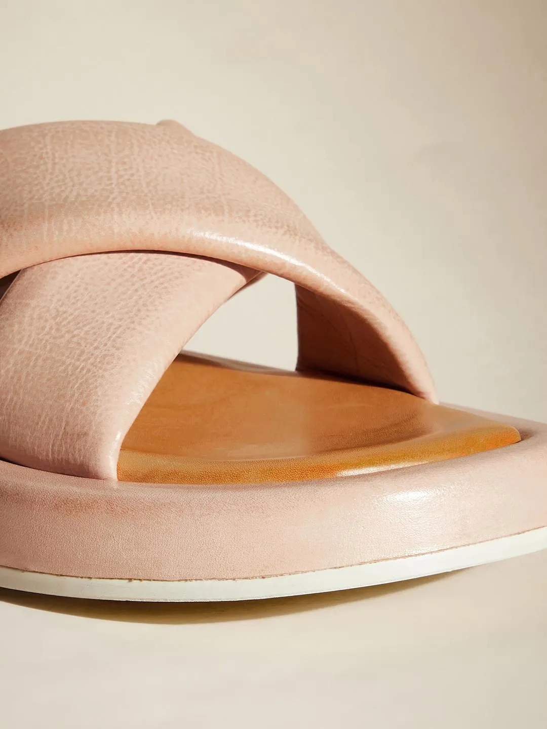 Catherine Leather Slides