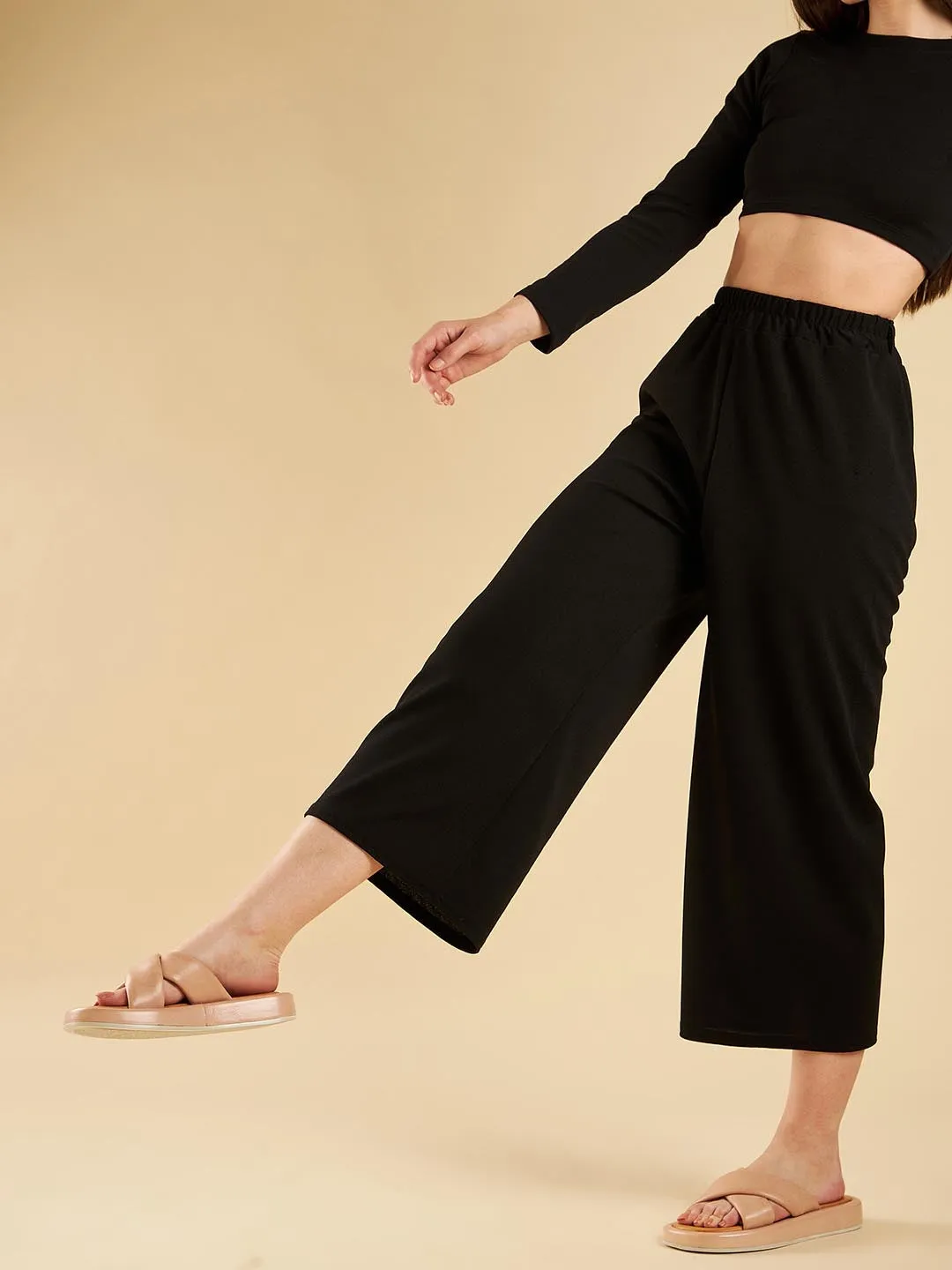 Catherine Leather Slides
