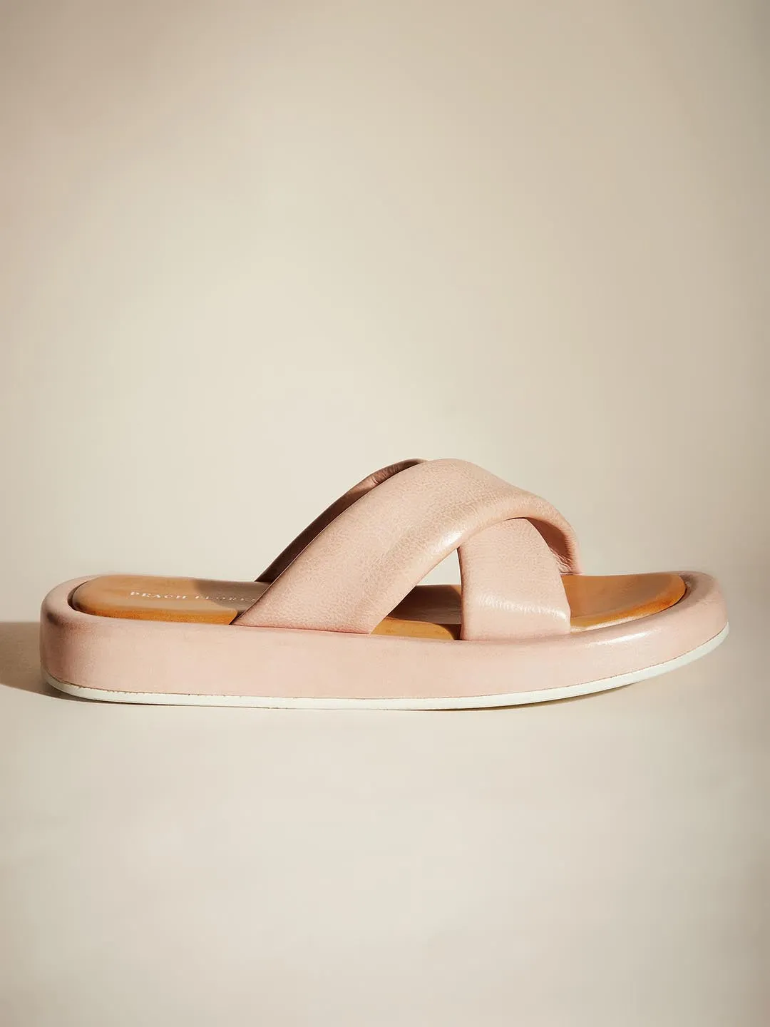 Catherine Leather Slides