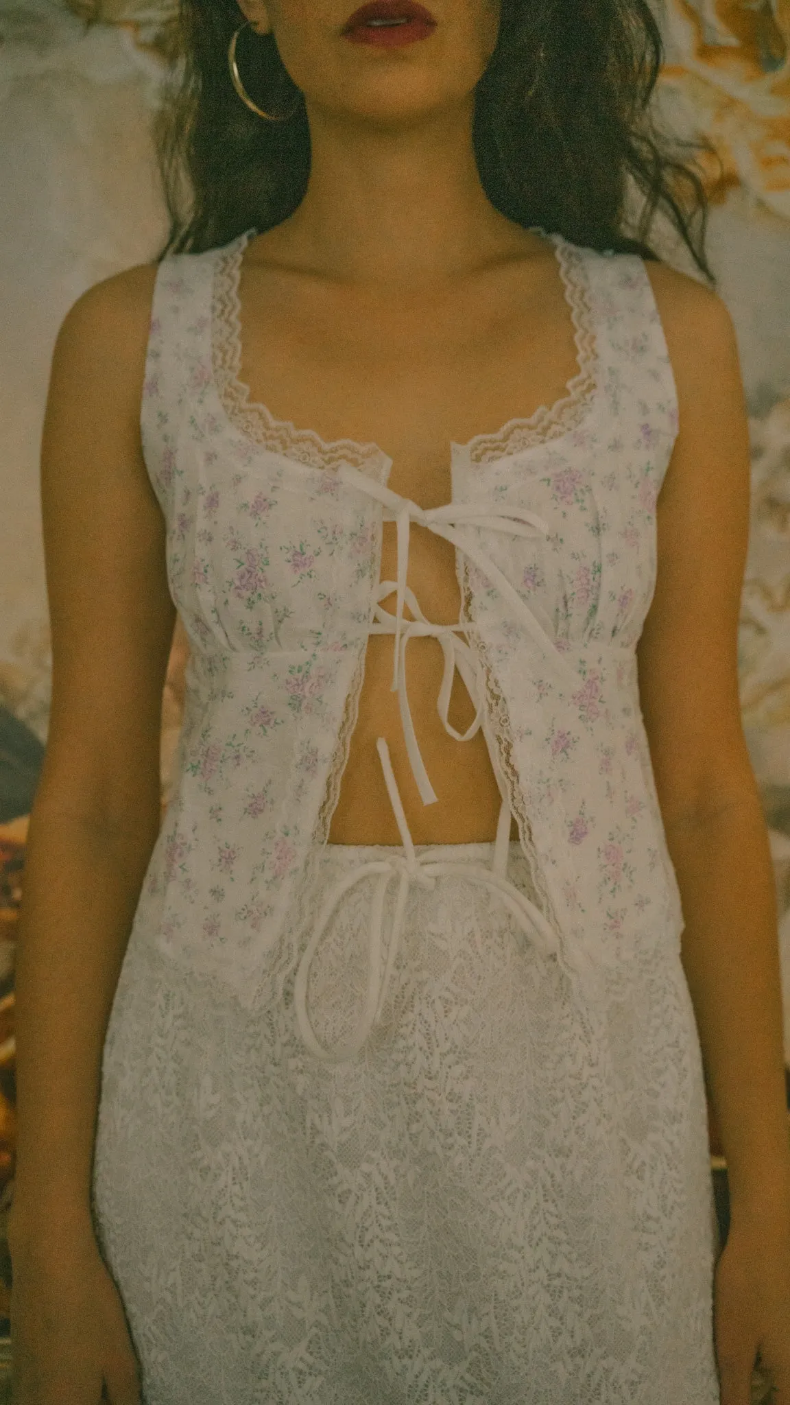 Celina Blouse in Lilac Floral