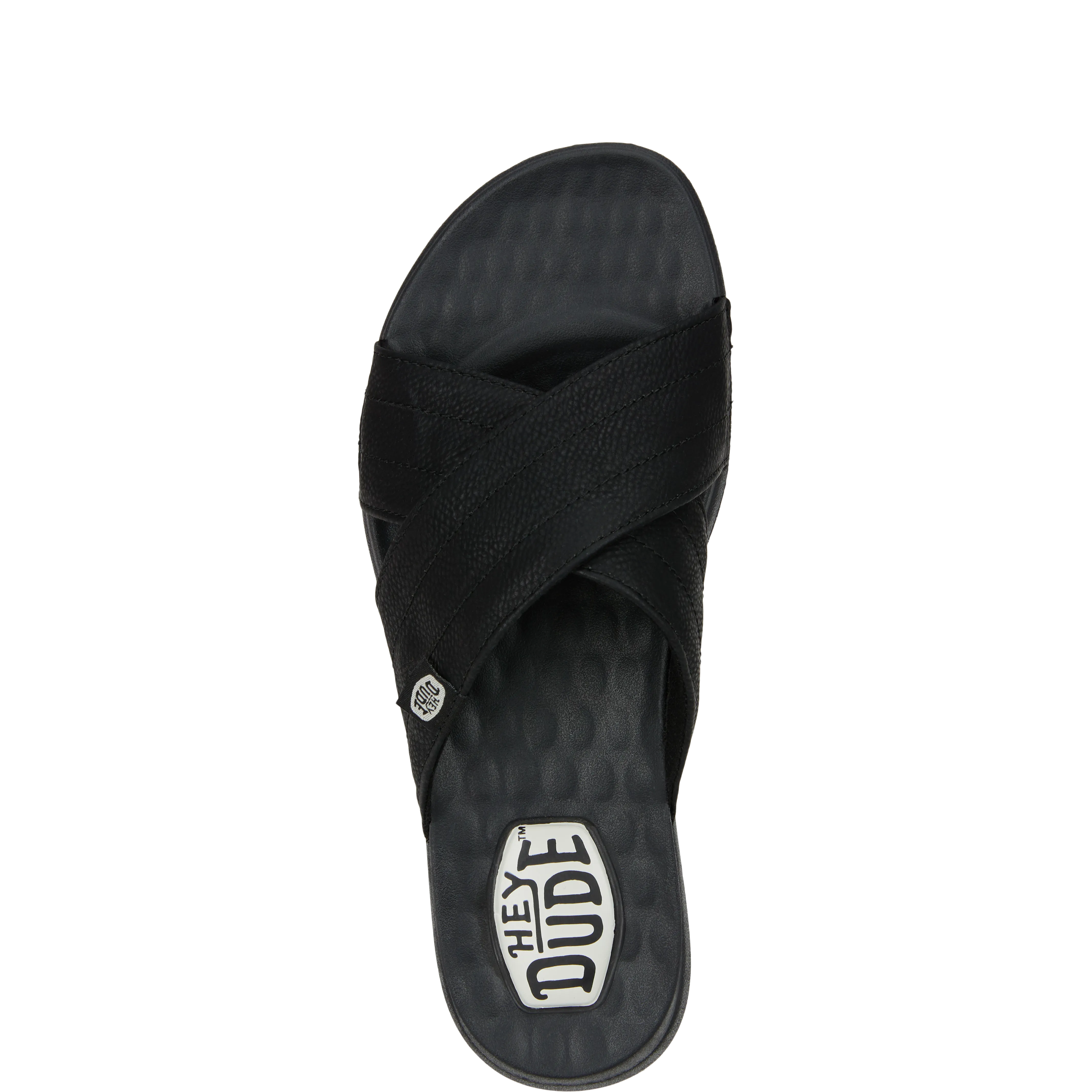 Christi Slide Distressed - Black