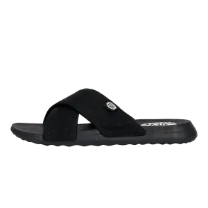 Christi Slide Distressed - Black