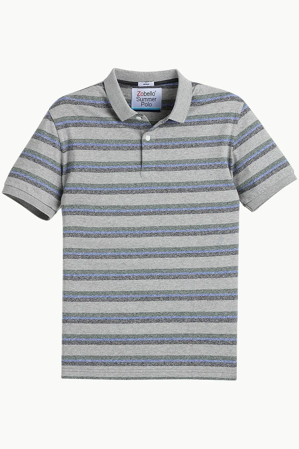City Striped Polo T-Shirt