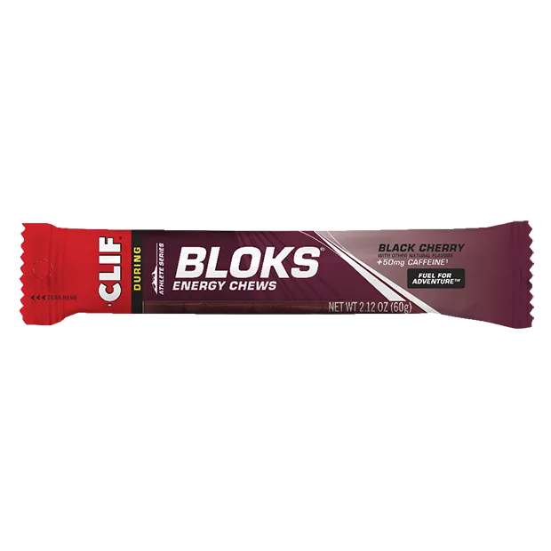 CLIF Shot Blok 60g Black Cherry (50g Caffeine) single