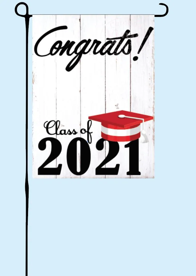 Congrats 2021 Garden Flag