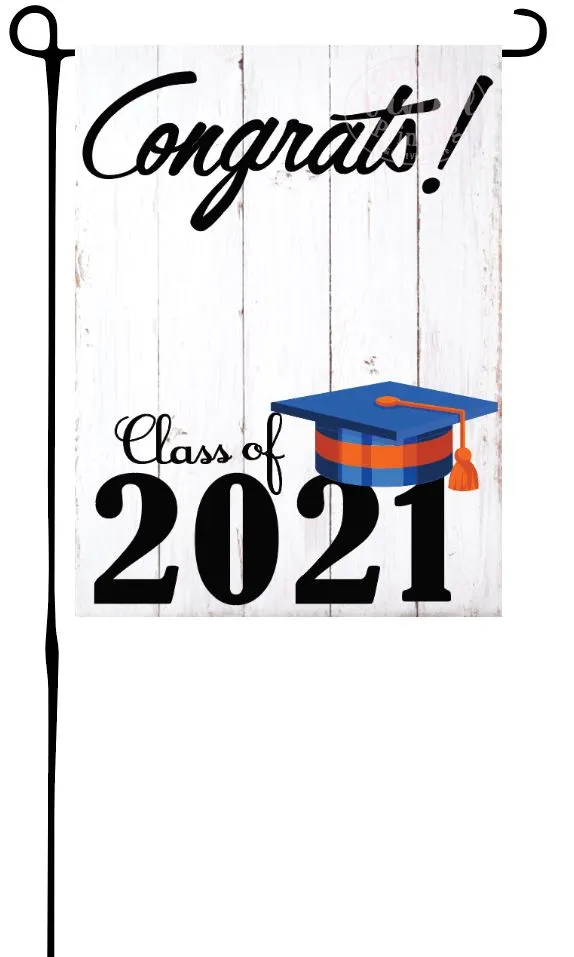 Congrats 2021 Garden Flag