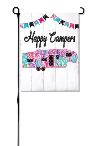 Coral Fifth Wheel (New Design) Camper Garden Flag