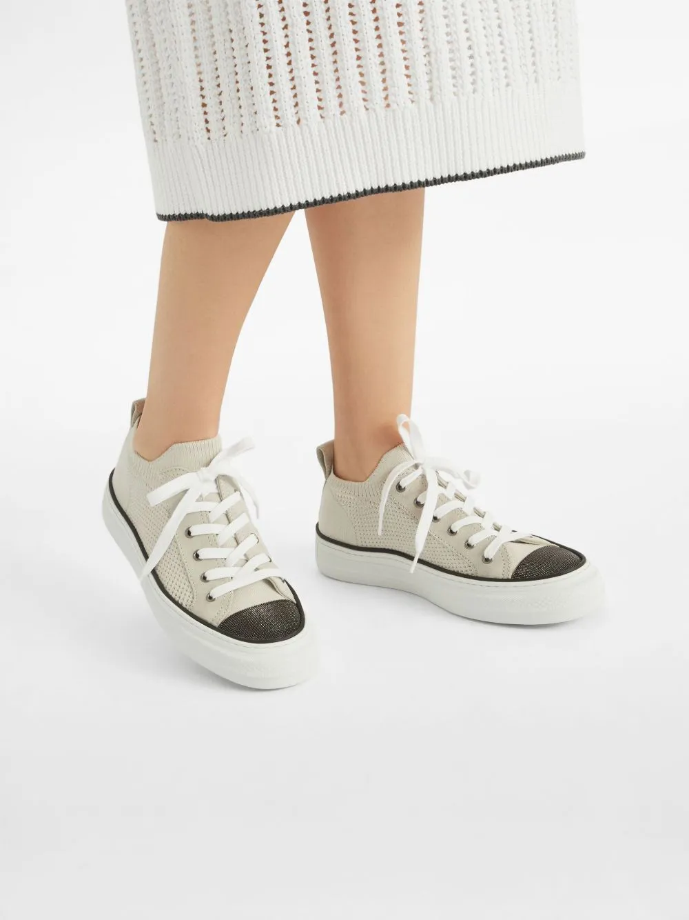 Cotton sneakers
