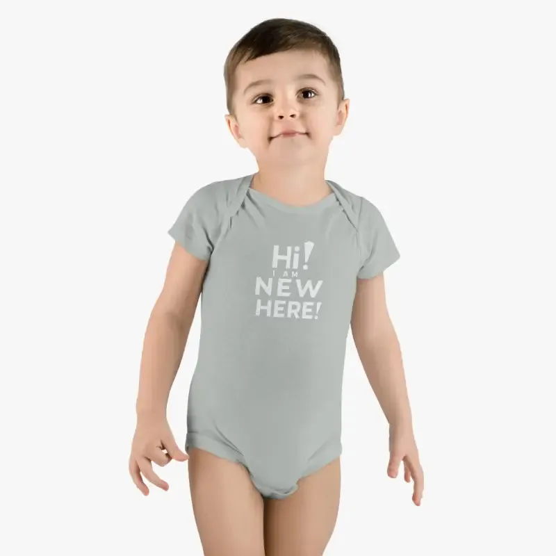 Cozy Cotton Snap Closure Onesie for Cool Kids