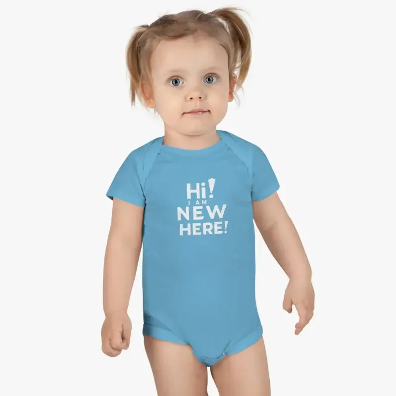 Cozy Cotton Snap Closure Onesie for Cool Kids