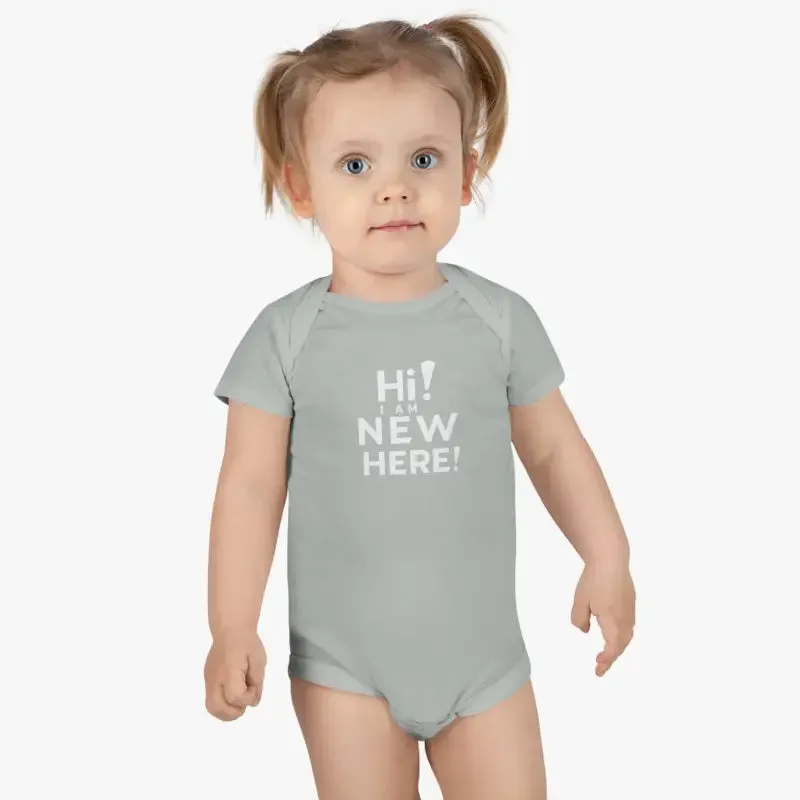 Cozy Cotton Snap Closure Onesie for Cool Kids