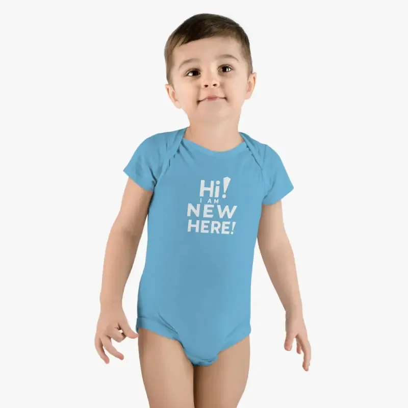 Cozy Cotton Snap Closure Onesie for Cool Kids