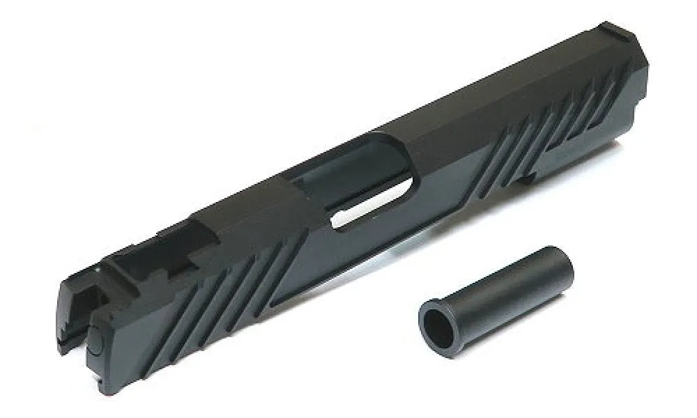 Dr. Black 5.1"Slides (Aluminum) Type 300 For TOKYO MARUI HI-CAPA5.1 - Black