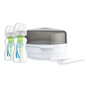 Dr Brown's Microwave Steriliser & Options  Bottles 270ml 2Pk