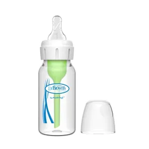 Dr. Brown's Narrow Glass Natural Flow Anti-Colic Options  Bottle (4oz)