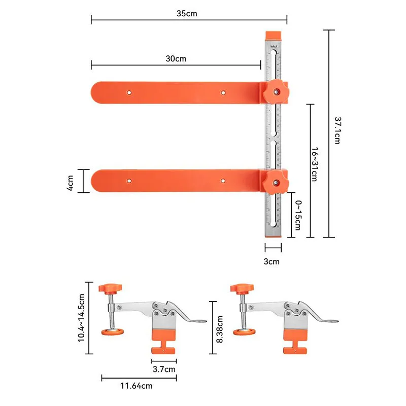 Drawer Slide Installation Jig Kit