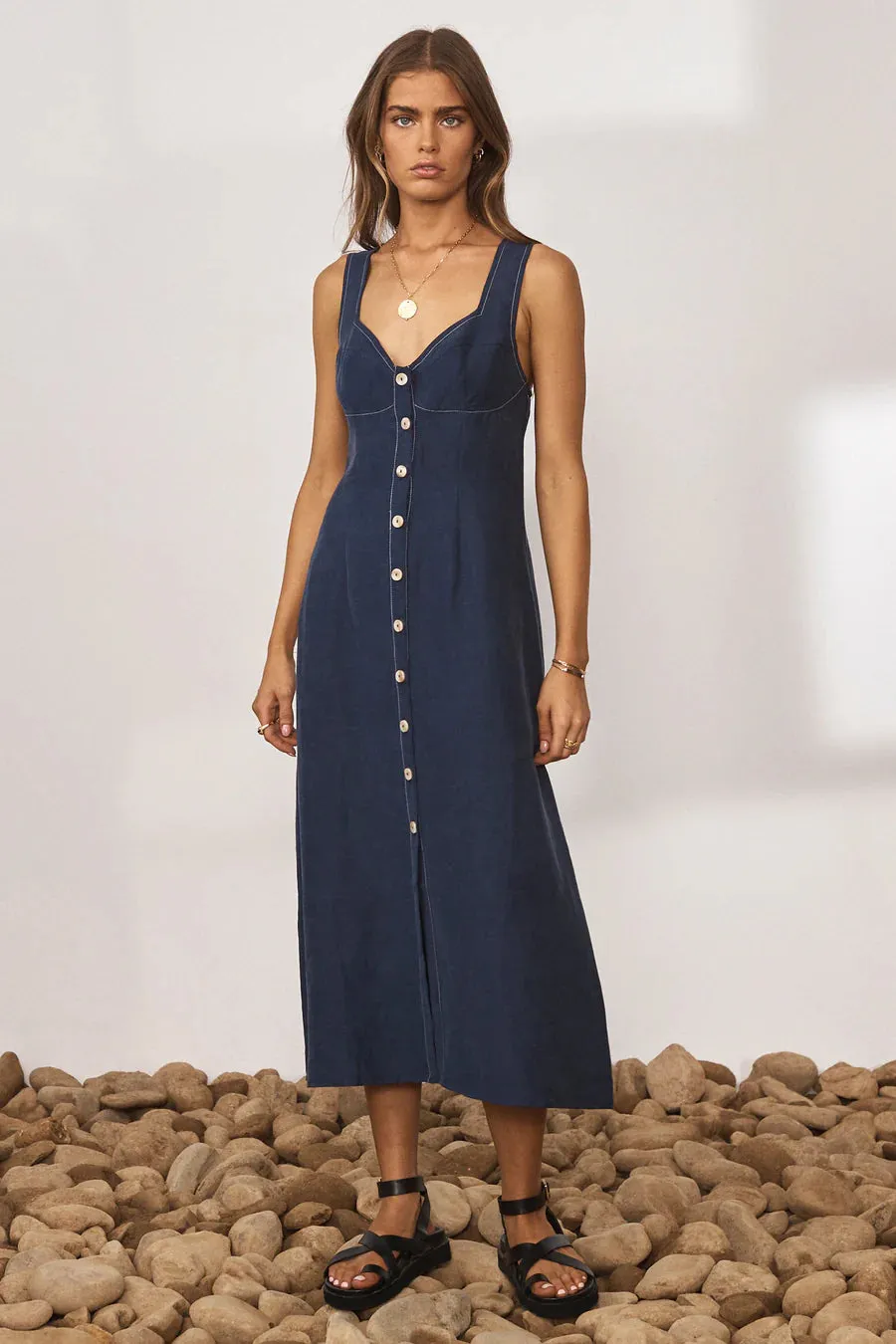 Erika Dress - Midnight