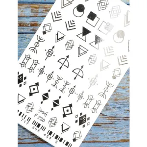 F230 Water Slide Decal