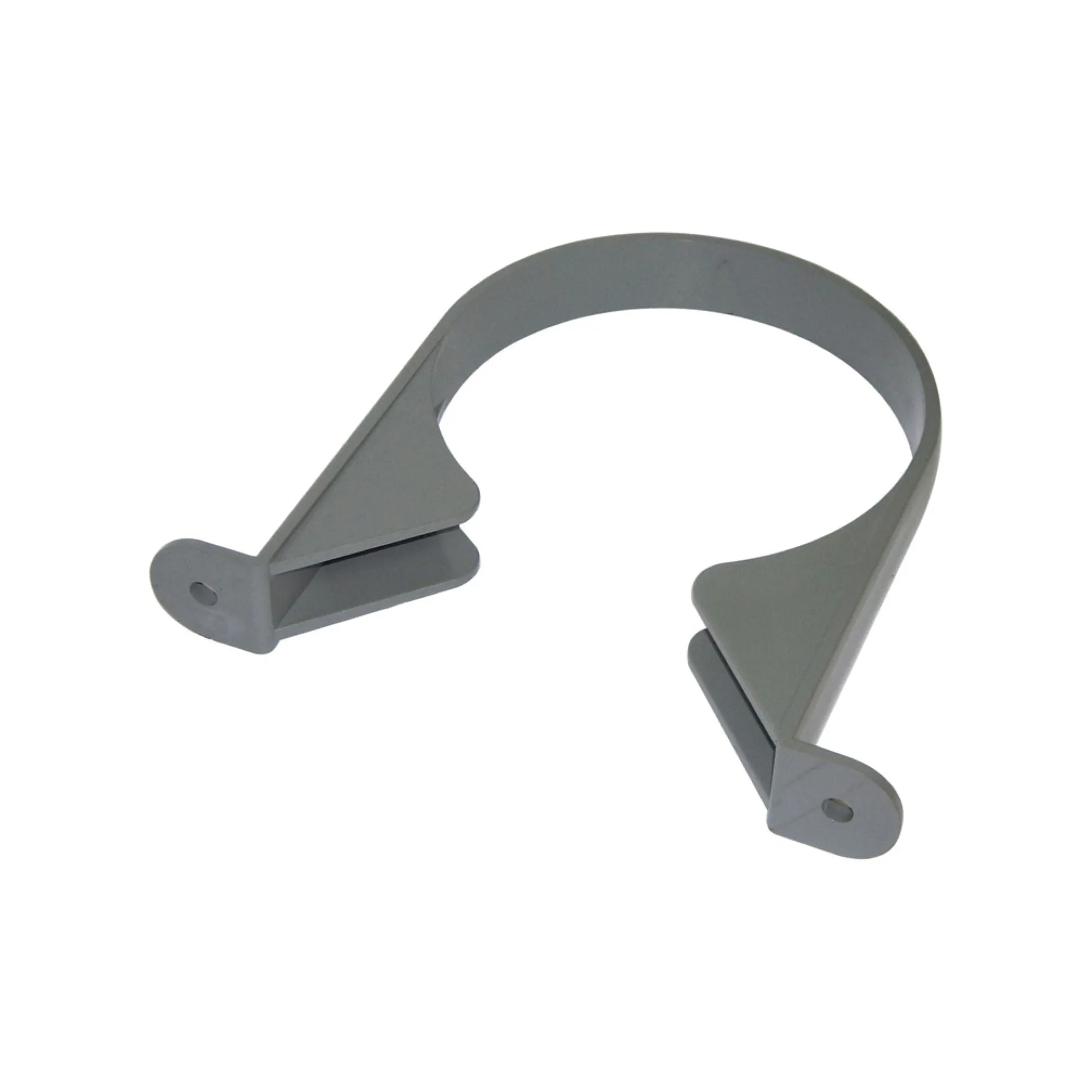 FloPlast 110mm Soil Pipe Clip Grey (Pack of 10)