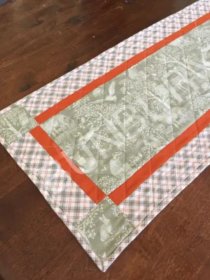 Frame Up Table Runner Sewing Pattern