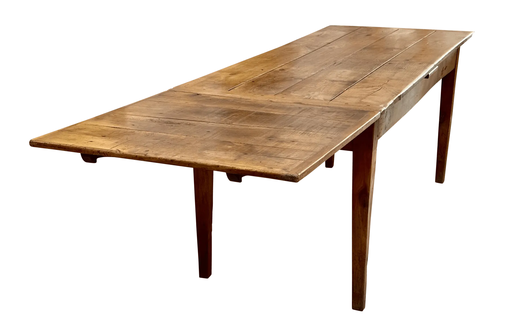 French Provincial Farm Table, Extending, Fine Patina