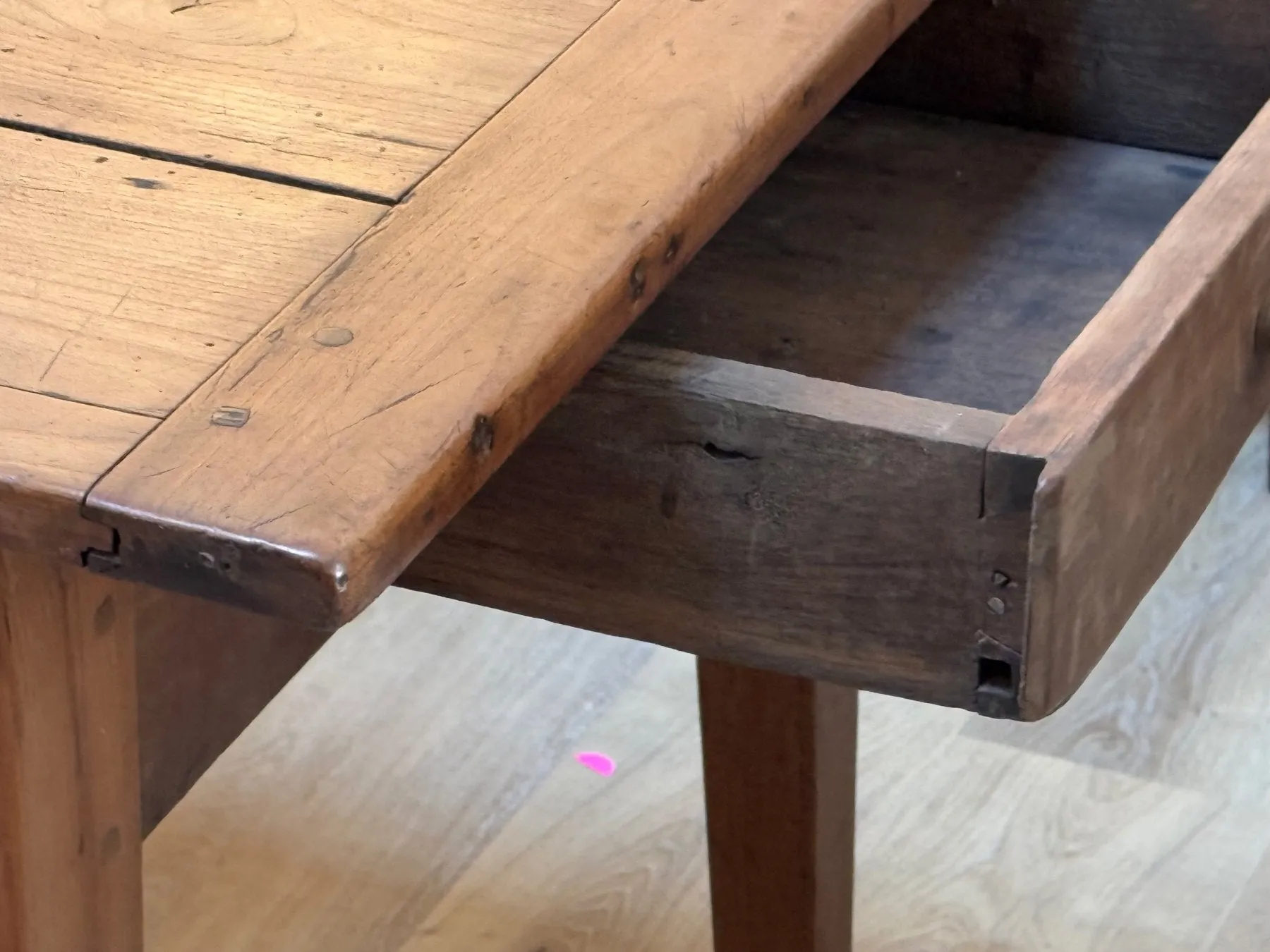 French Provincial Farm Table, Extending, Fine Patina