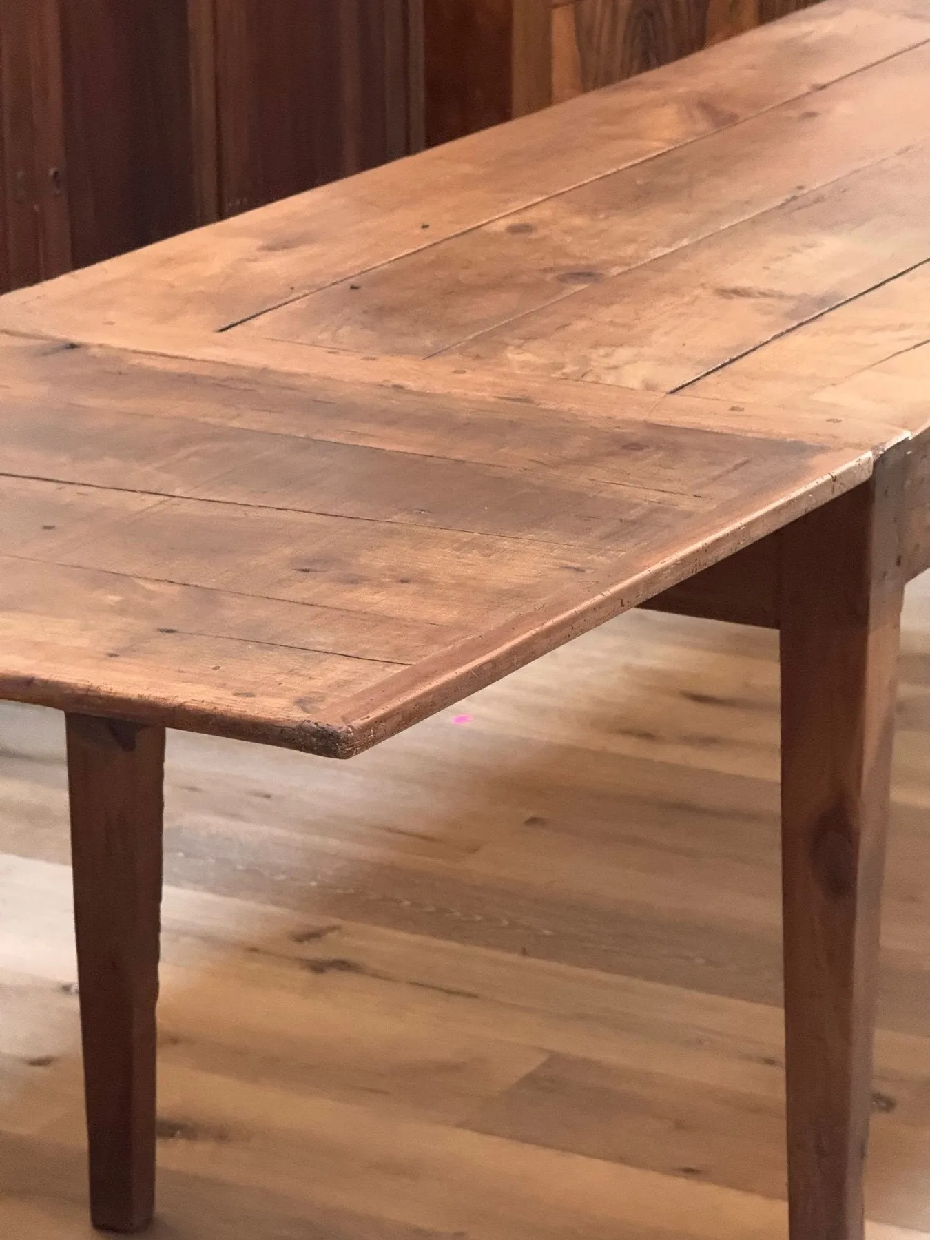 French Provincial Farm Table, Extending, Fine Patina